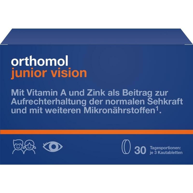 ORTHOMOL Junior vision Kautabletten
