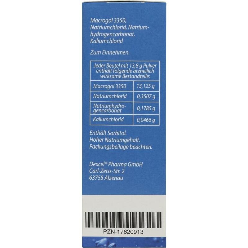 MACROGOL plus Elektrolyte Dexcel 13,7 g PLE