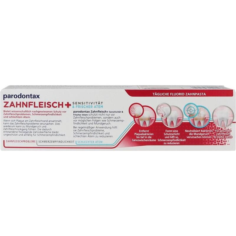 PARODONTAX Zahnfleisch+Sensitivität & frisch.Atem