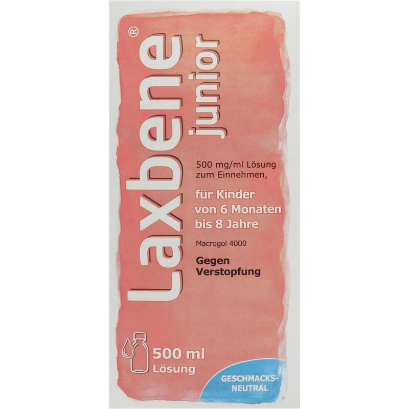 LAXBENE junior 500 mg/ml Lsg.z.Einnehmen Kdr.6M-8J