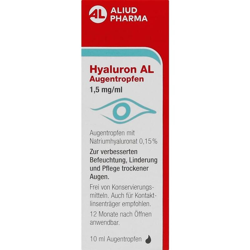 HYALURON AL Augentropfen 1,5 mg/ml
