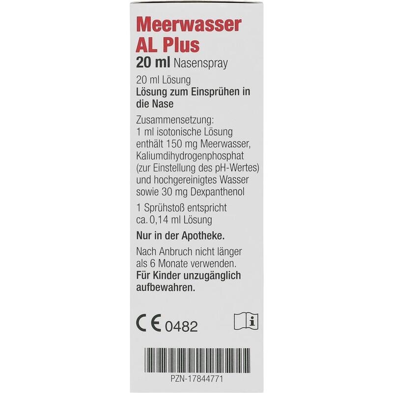 MEERWASSER AL Plus Nasenspray