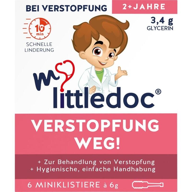 MYLITTLEDOC Verstopfung weg Miniklistiere ab 2 J.