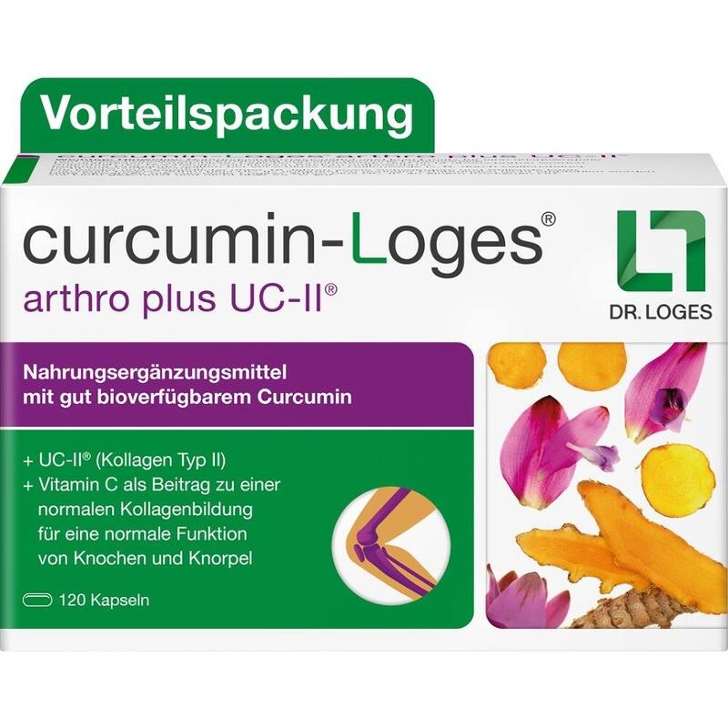 CURCUMIN-LOGES arthro plus UC-II Kapseln