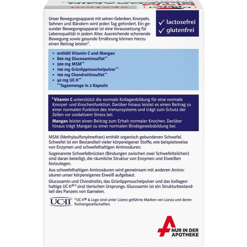 DOPPELHERZ MSM Glucosamin system Kapseln