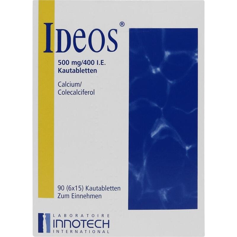 IDEOS 500 mg/400 I.E. Kautabletten