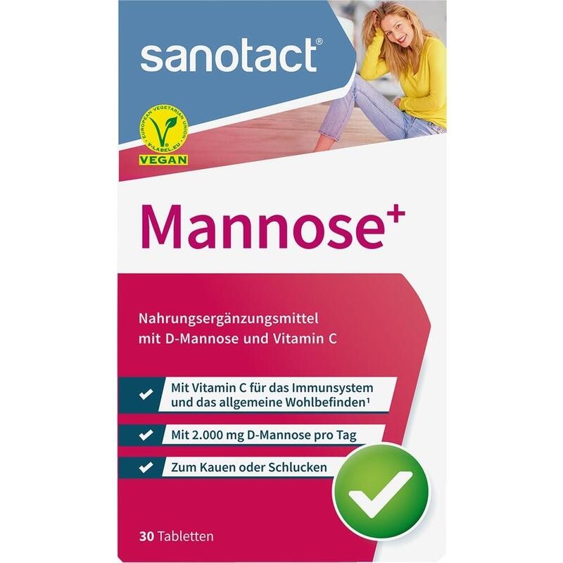 SANOTACT Mannose+ Tabletten