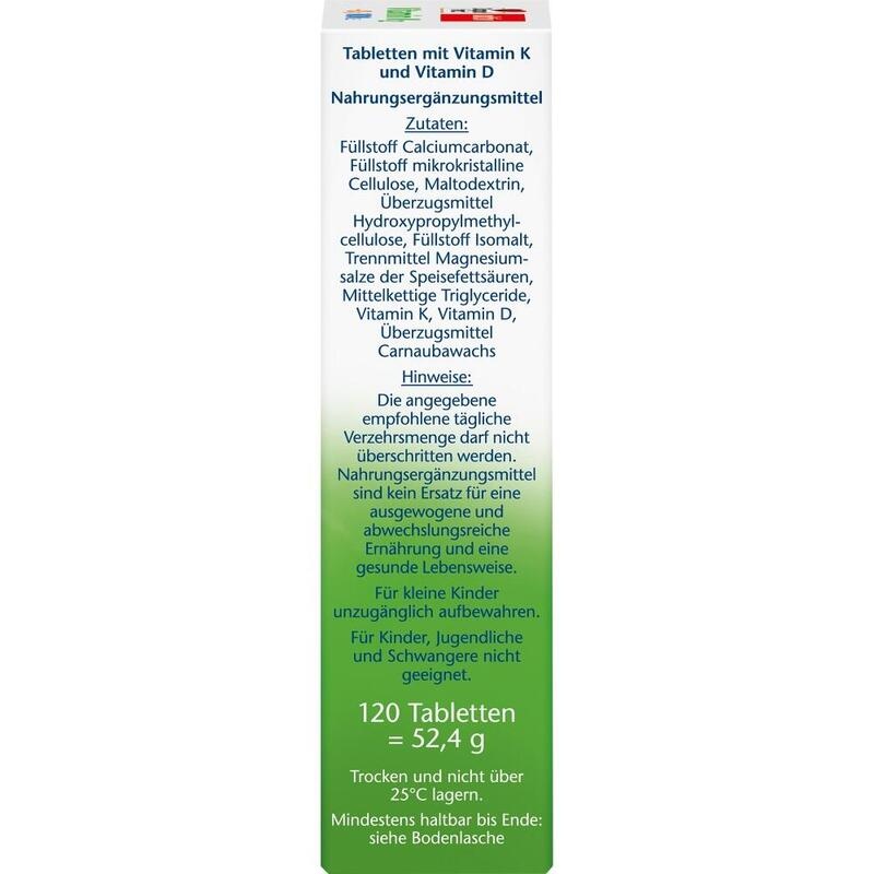 DOPPELHERZ Vitamin K2+D3 1000 I.E. Tabletten