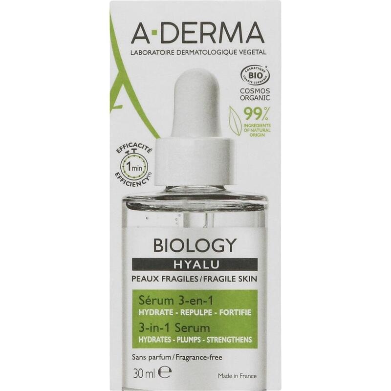 A-DERMA Biology Hyalu Serum 3in1