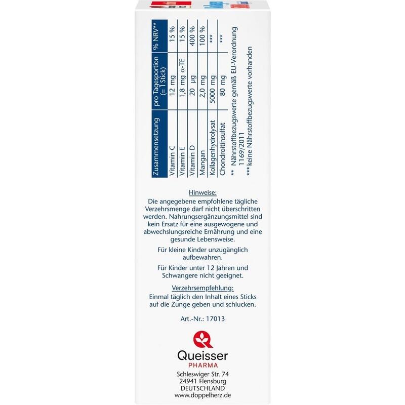 DOPPELHERZ Kollagen 5000 Liquid Sticks