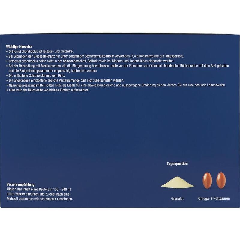 ORTHOMOL chondroplus Kombip.Granulat/Kapseln 30 St