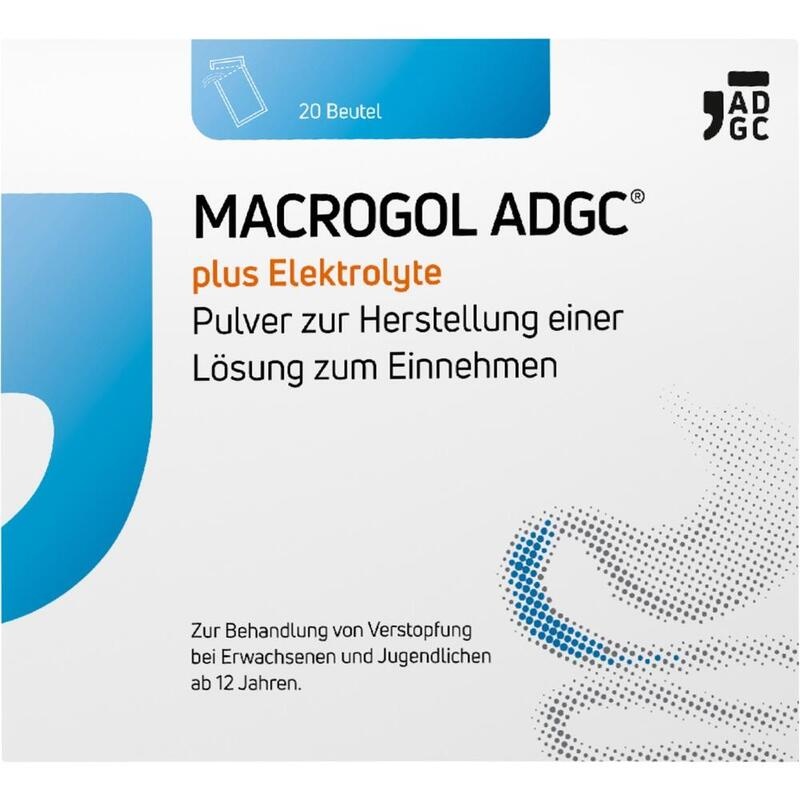MACROGOL ADGC plus Elektrolyte Plv.z.H.e.L.z.Einn.