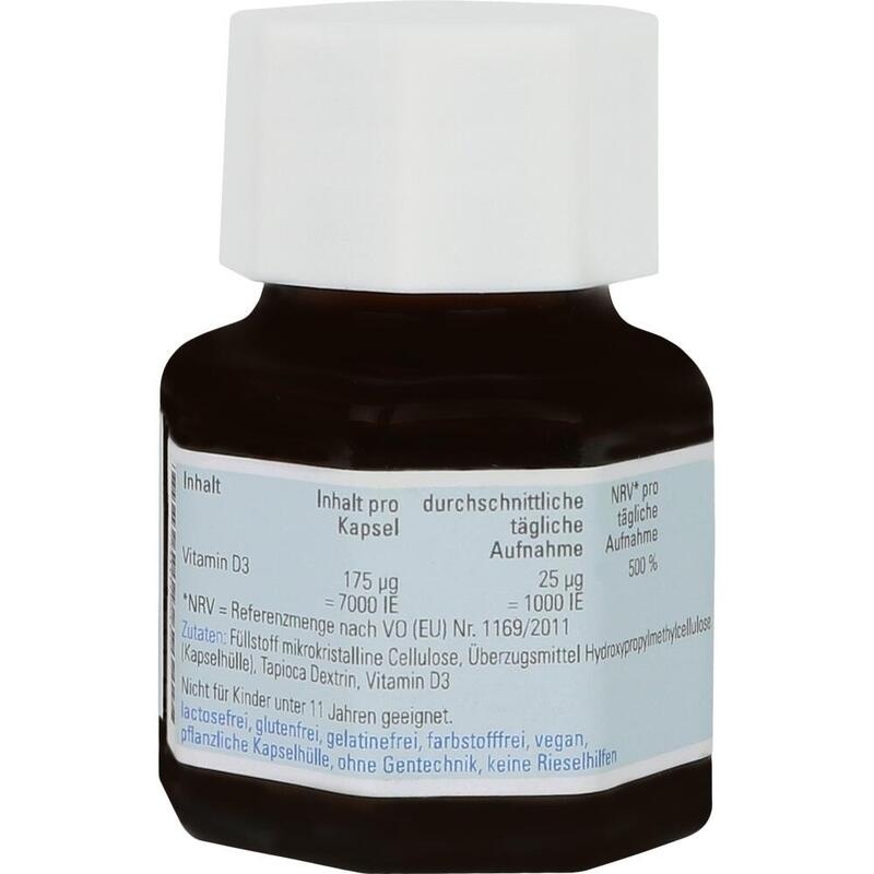 NATURAFIT Vitamin D3 7000 I.E. vegan Kapseln