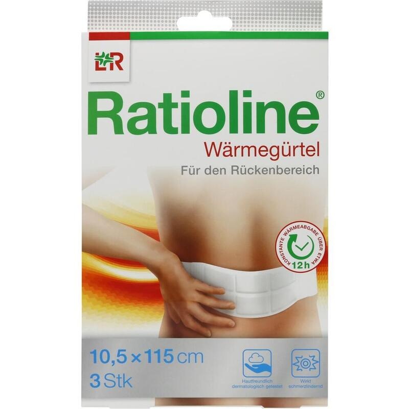 RATIOLINE Wärmegürtel Rückenbereich 10,5x115 cm