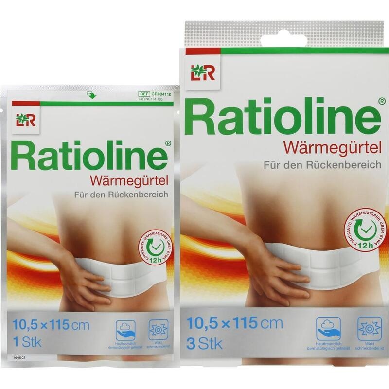 RATIOLINE Wärmegürtel Rückenbereich 10,5x115 cm