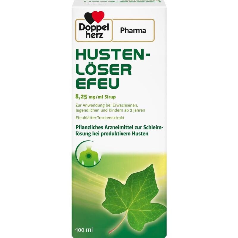 HUSTENLÖSER EFEU DoppelherzPharma 8,25 mg/ml Sirup