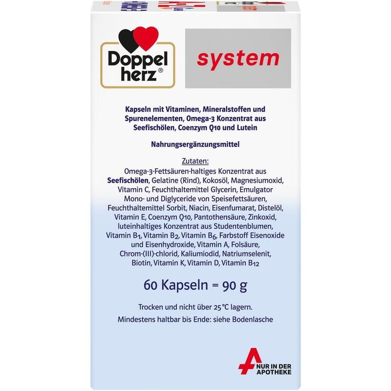 DOPPELHERZ A-Z+Omega-3 all-in-one system Kapseln