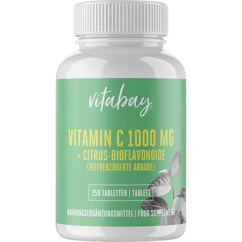 VITAMIN C+BIOFLAVONOIDE 1000 mg vegan hochdosiert