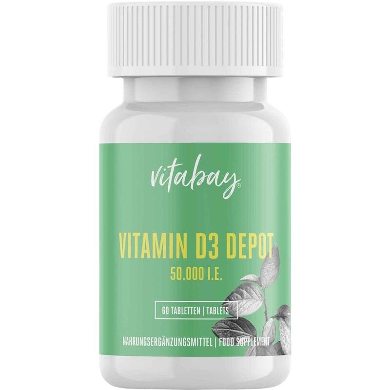 VITAMIN D3 DEPOT 50.000 I.E. Cholecalcifer.veg.Tab