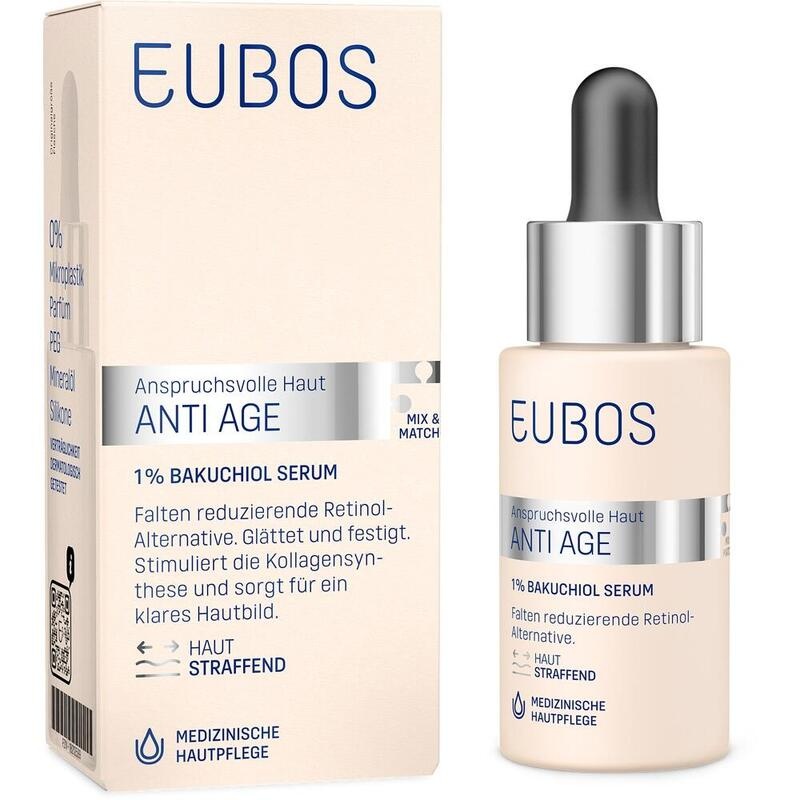EUBOS ANTI-AGE 1% Bakuchiol Serum Konzentrat
