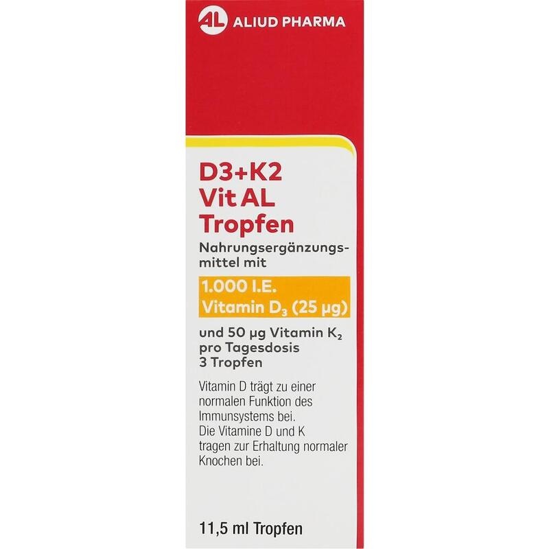 D3+K2 Vit AL 1000 I.E./50 μg Tropfen