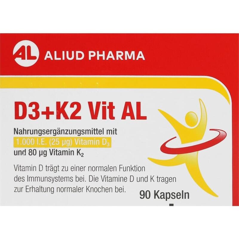 D3+K2 Vit AL 1000 I.E./80 μg Kapseln