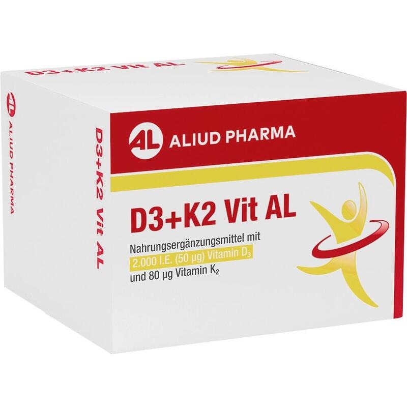 D3+K2 Vit AL 2000 I.E./80 μg Kapseln