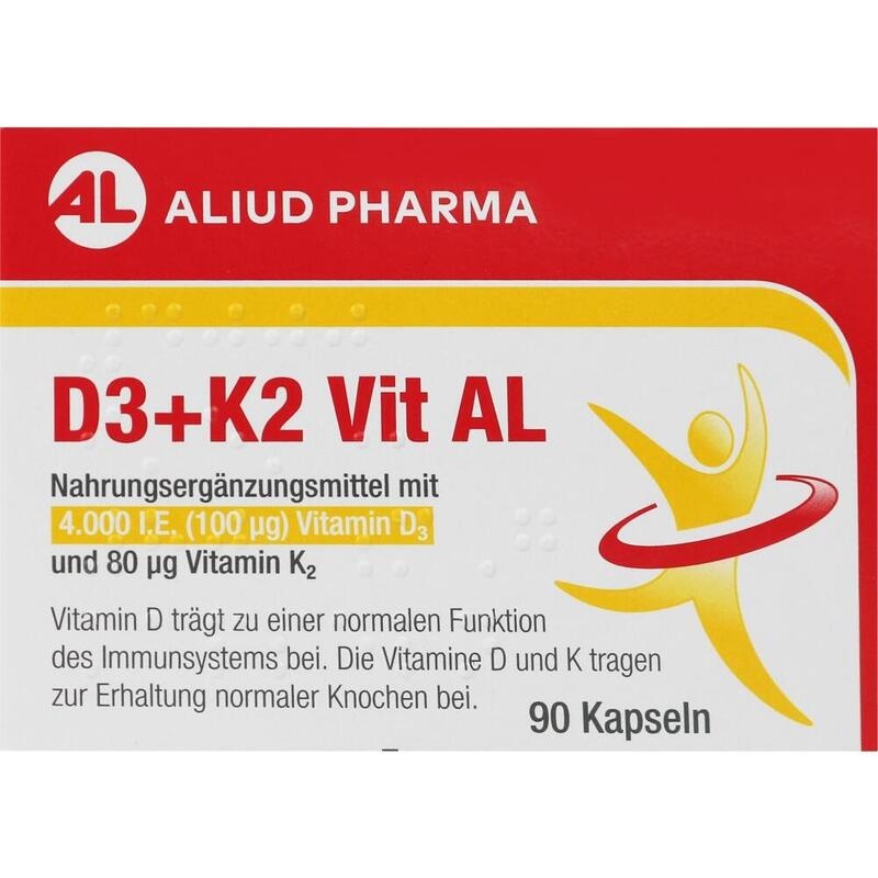 D3+K2 Vit AL 4000 I.E./80 μg Kapseln