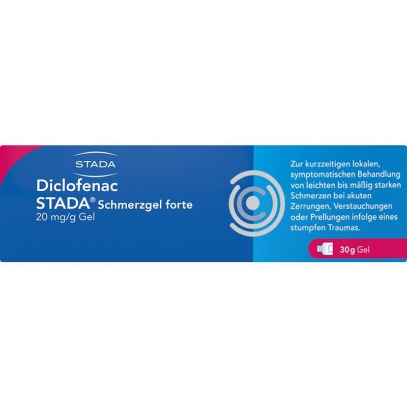 DICLOFENAC STADA Schmerzgel forte 20 mg/g