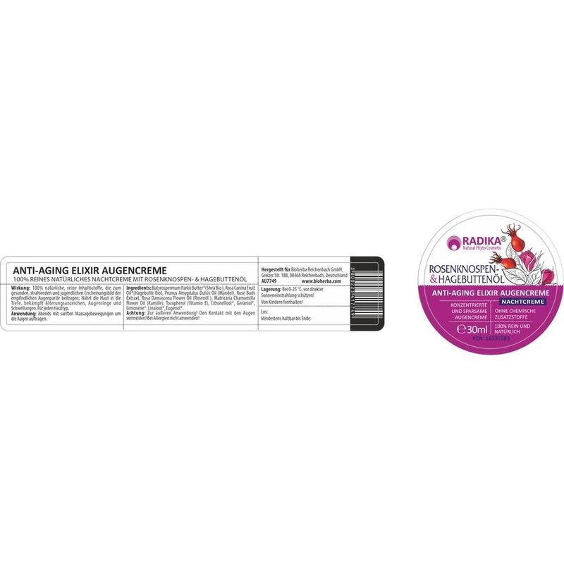 ANTI-AGING Elixir Augencre.m.Rosenk.-&Hagebuttenöl