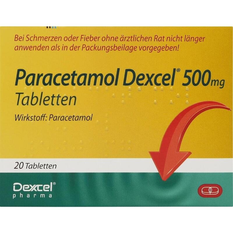 PARACETAMOL Dexcel 500 mg Tabletten