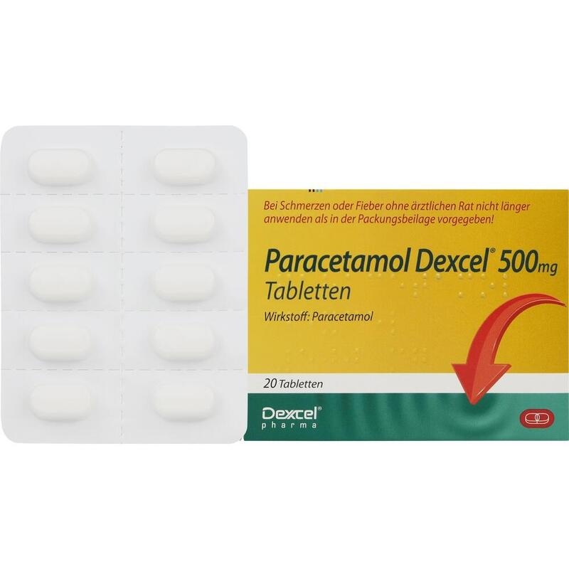 PARACETAMOL Dexcel 500 mg Tabletten