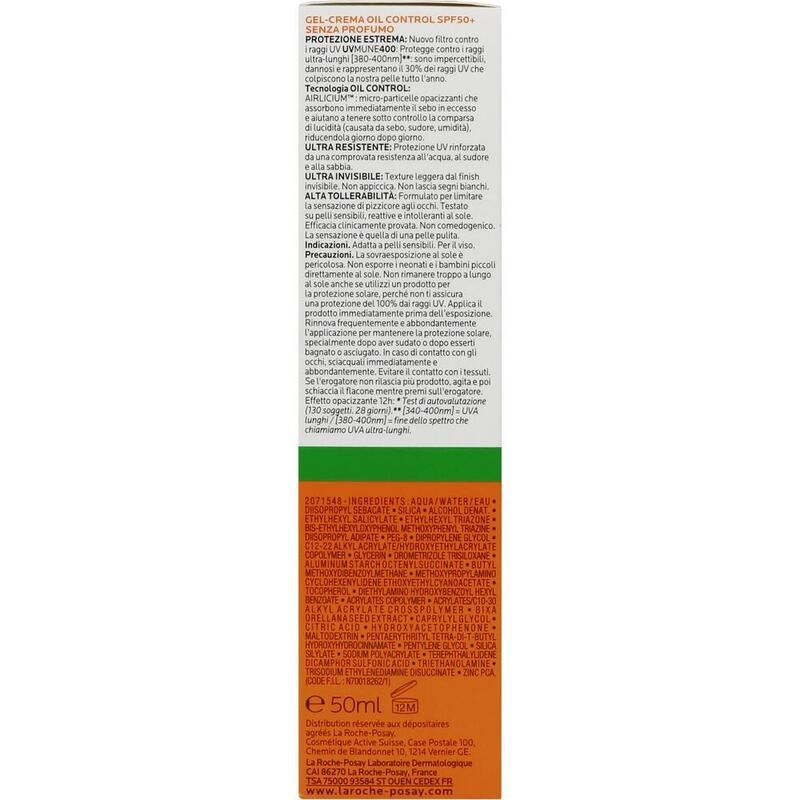 ROCHE-POSAY Anthelios Oil Contr.Gel-Cre.UVMune 400