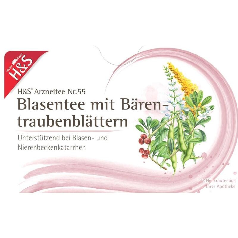 H&S Blasentee mit Bärentraubenblätter Filterbeutel