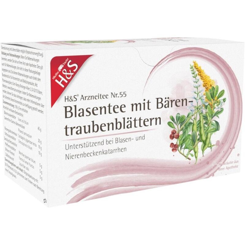 H&S Blasentee mit Bärentraubenblätter Filterbeutel