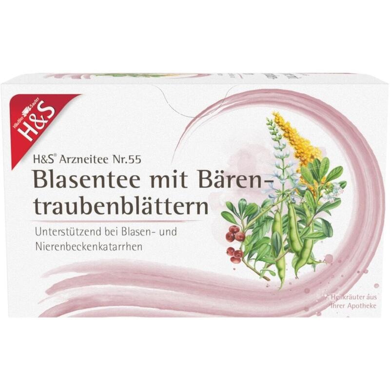 H&S Blasentee mit Bärentraubenblätter Filterbeutel