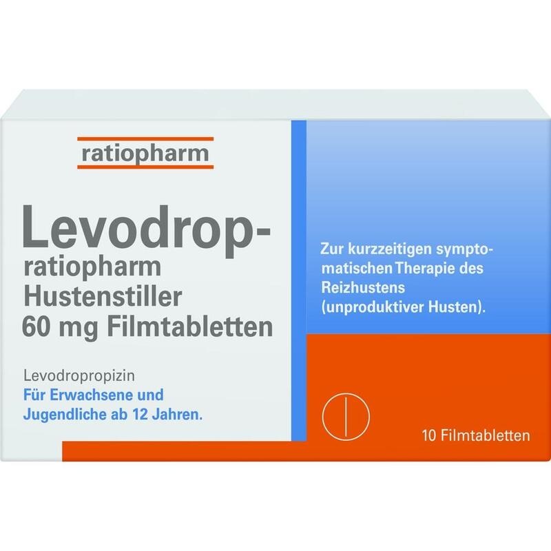 LEVODROP-ratiopharm Hustenstiller 60 mg Filmtabl.