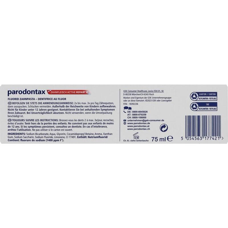 PARODONTAX Zahnfleisch Active Repair Zahnpasta