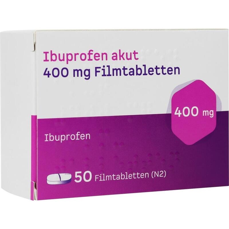 IBUPROFEN akut 400 mg Filmtabletten