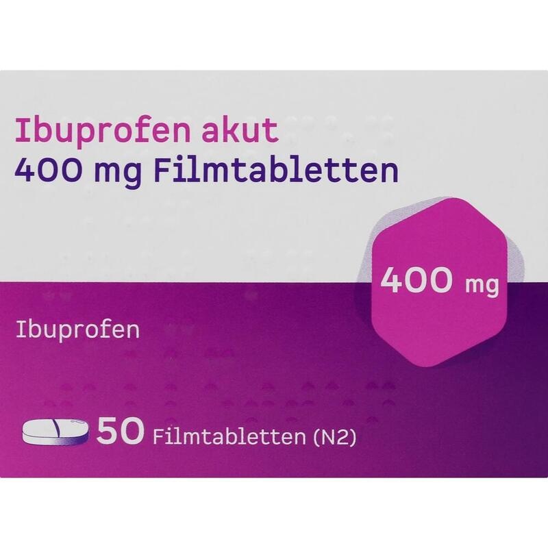 IBUPROFEN akut 400 mg Filmtabletten