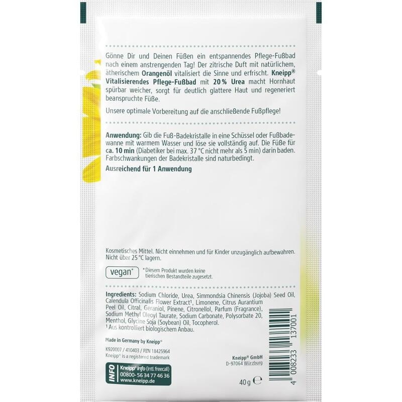 KNEIPP vitalisierendes Pflege-Fußbad