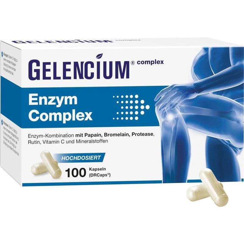 GELENCIUM Enzym Complex hochdos.m.Bromelain Kaps.