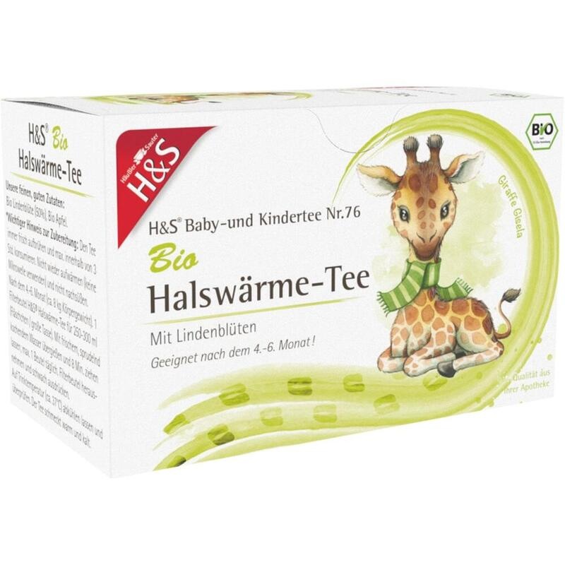 H&S Bio Halswärme-Tee Baby- und Kindertee Fbtl.