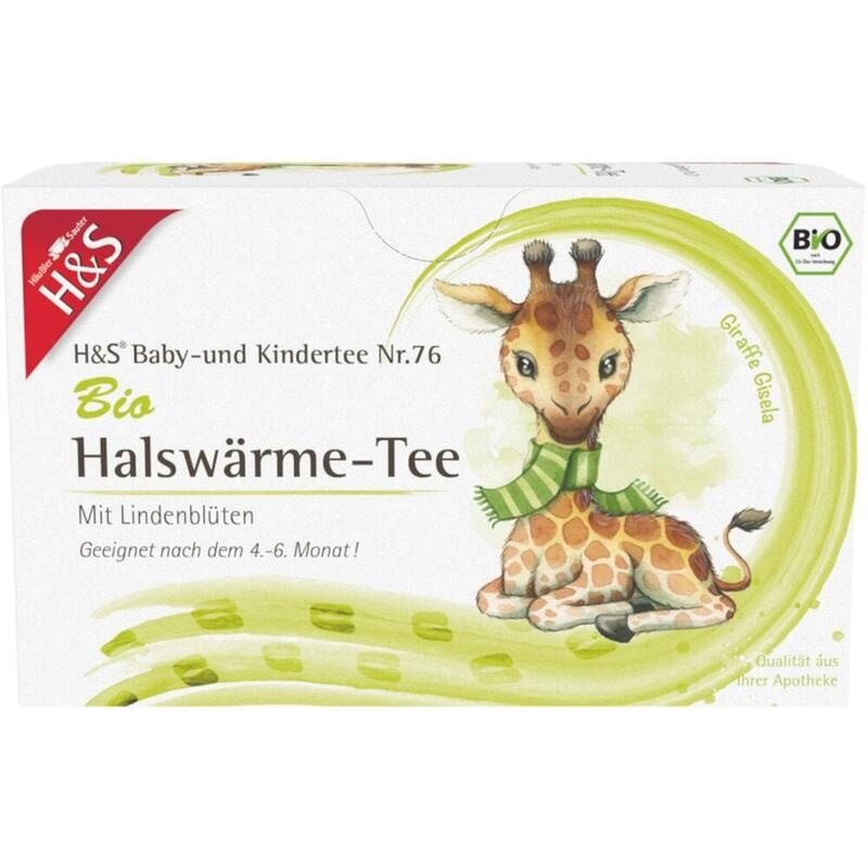 H&S Bio Halswärme-Tee Baby- und Kindertee Fbtl.