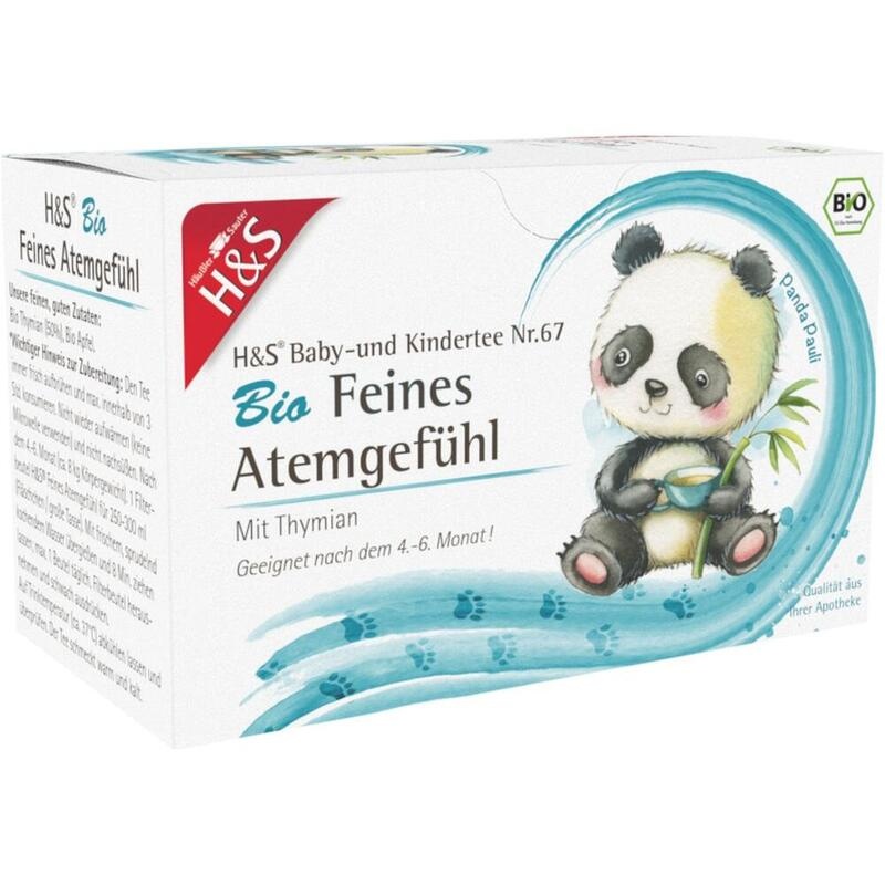 H&S Bio Feines Atemgefühl Baby- u.Kindertee Fbtl.