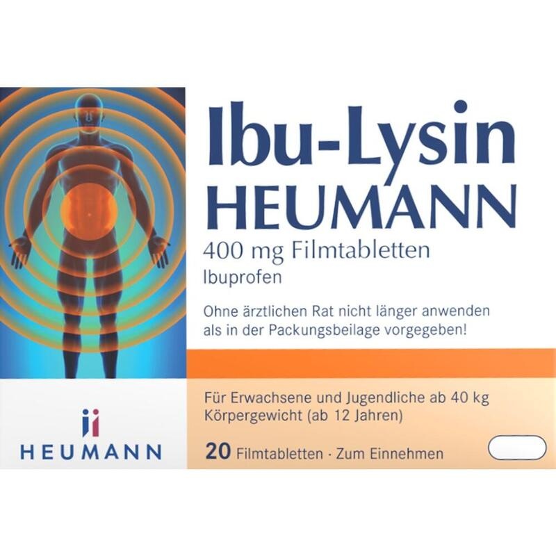 IBU-LYSIN HEUMANN 400 mg Filmtabletten