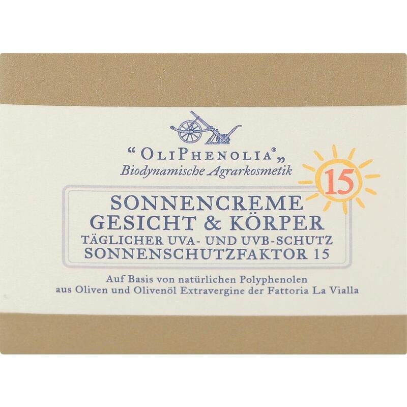 SONNENCREME Gesicht & Körper LSF 15