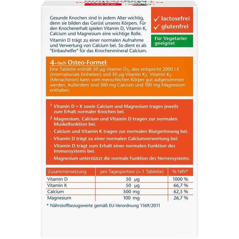 DOPPELHERZ D3+K2+Calcium+Magnesium Tabletten