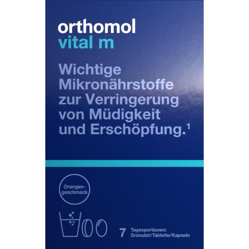 ORTHOMOL Vital M Granulat/Kap./Tabl.Kombip.7 Tage