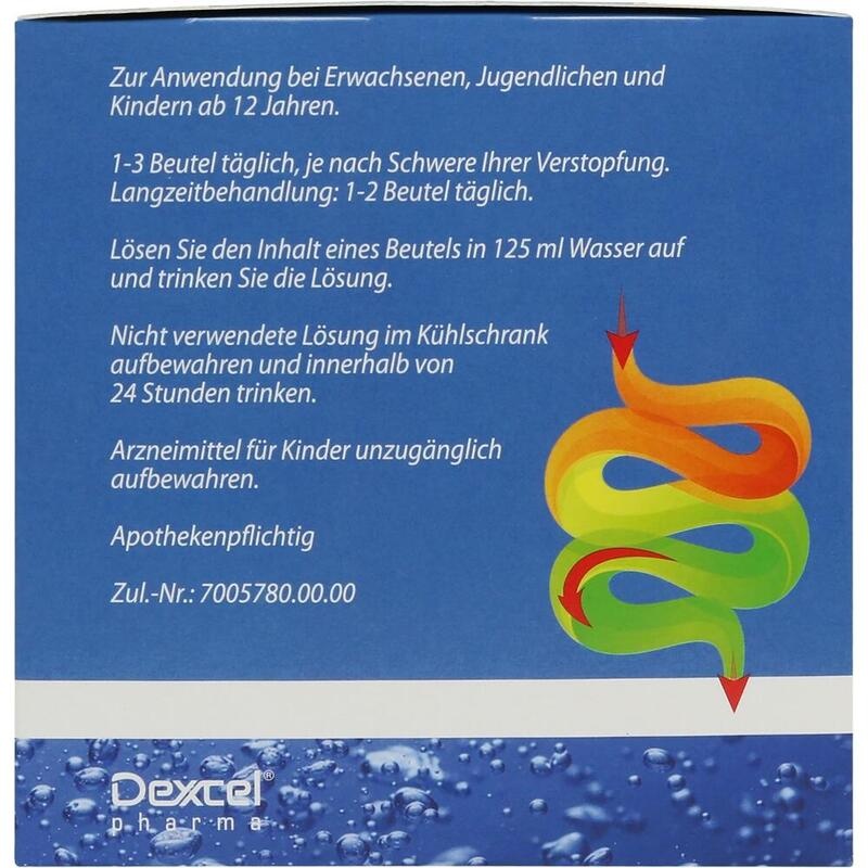 MACROGOL plus Elektrolyte Dexcel 13,7 g PLE